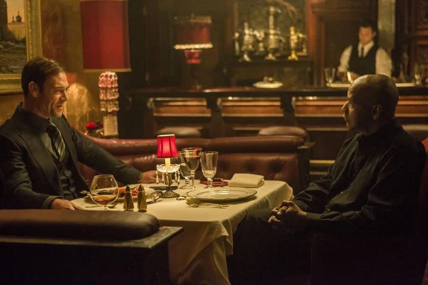 Denzel Washington y Marton Csokas en the-equalizer-el-protector