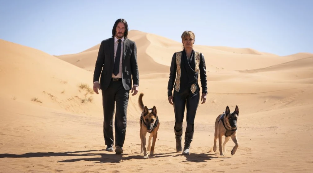 Keanu Reeves y Halle Berry en john-wick-capitulo-3-parabellum