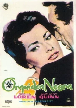 Orquídea negra poster