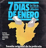 Carátula de la banda de sonido de Siete días de enero