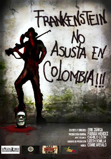 Imagen de Frankenstein no asusta en Colombia (Cartel)