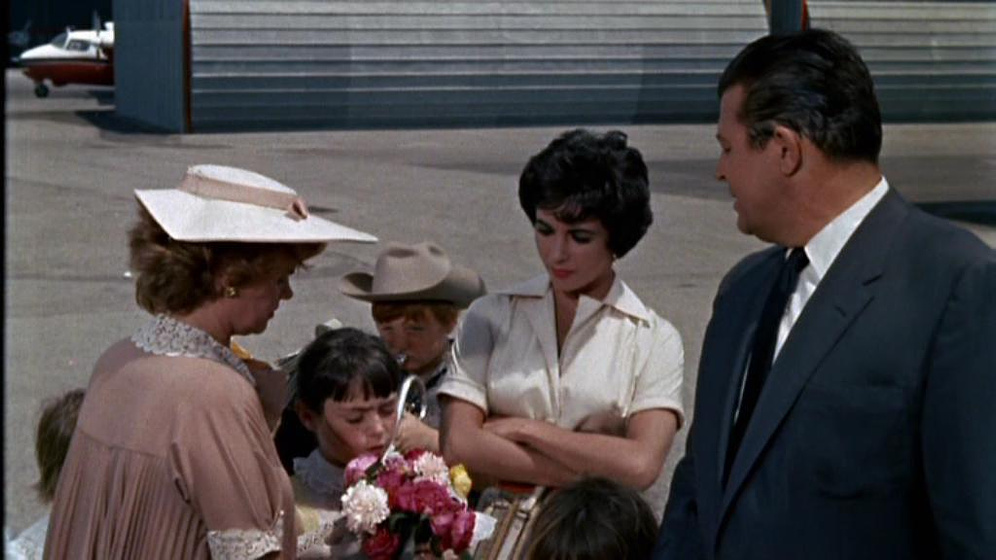 Elizabeth Taylor en La Gata Sobre el Tejado de Zinc