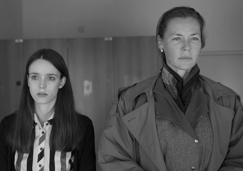 Connie Nielsen y Stacy Martin en nymphomaniac-parte-1