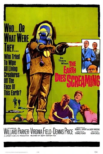Poster de The Earth Dies Screaming
