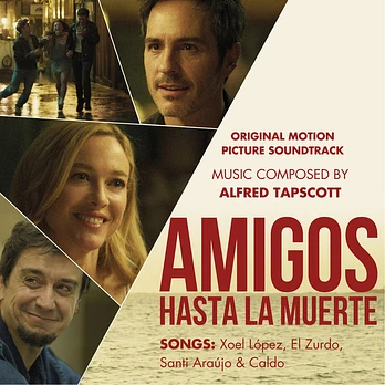 Carátula de la banda de sonido de Amigos hasta la Muerte