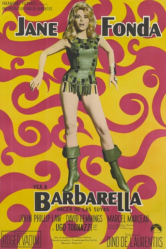 Poster de Barbarella, la Venus del Espacio