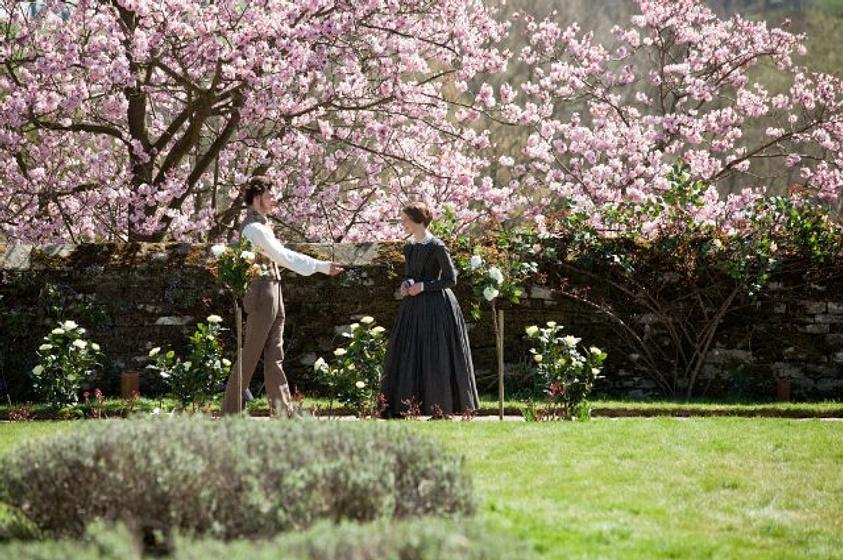 Michael Fassbender y Mia Wasikowska en Jane Eyre