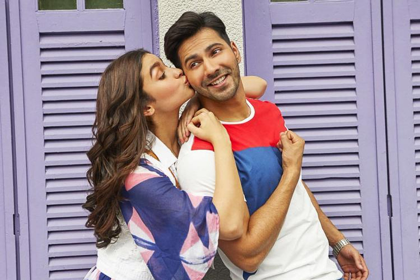 Varun Dhawan y Alia Bhatt en badrinath-ki-dulhania