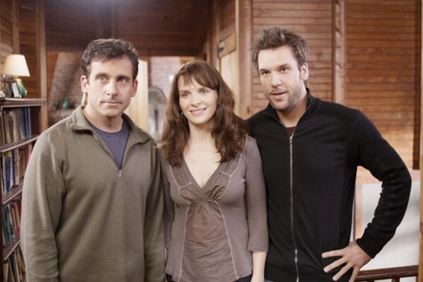 Juliette Binoche, Dane Cook y Steve Carell en Como la vida misma