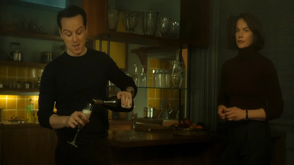 Ruth Wilson y Andrew Scott en oslo