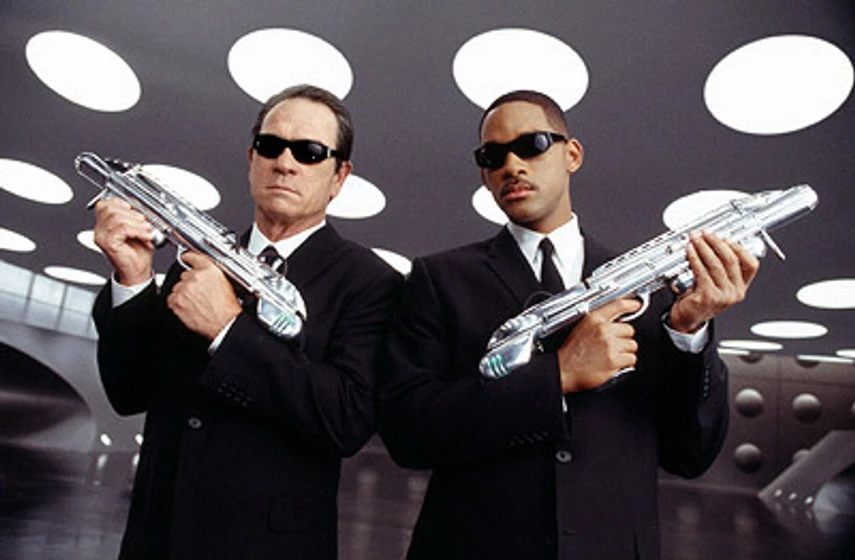 Will Smith y Tommy Lee Jones en hombres-de-negro