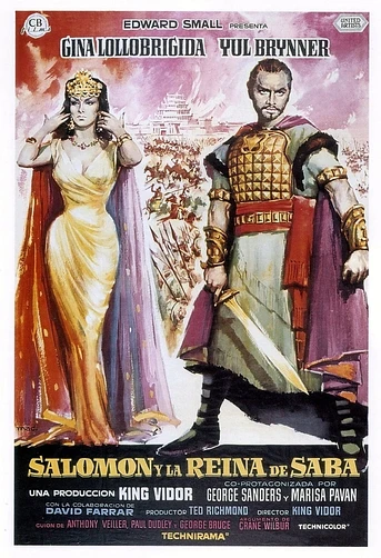 Poster de Salomón y la Reina de Saba