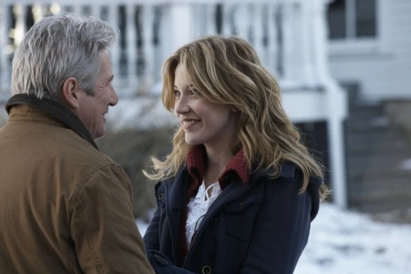 Richard Gere y Sarah Roemer en siempre-a-tu-lado-hachiko