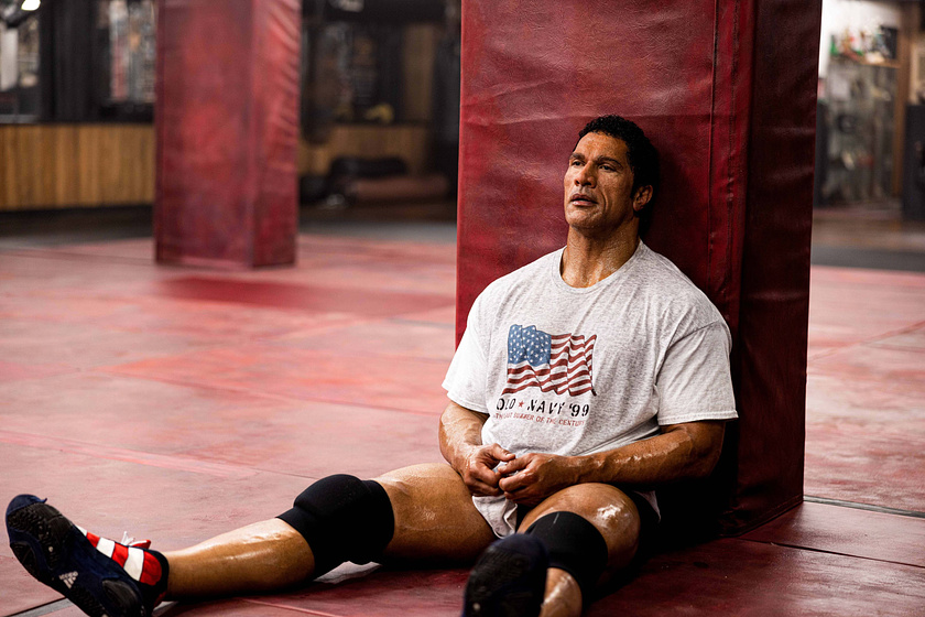 Dwayne Johnson en The Smashing Machine