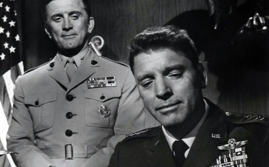 Kirk Douglas y Burt Lancaster en siete-dias-de-mayo