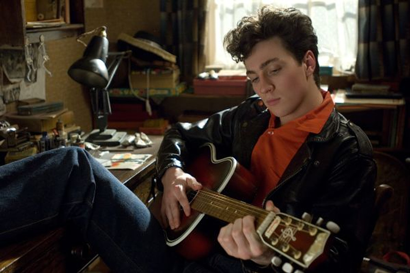 Aaron Taylor-Johnson en Nowhere Boy