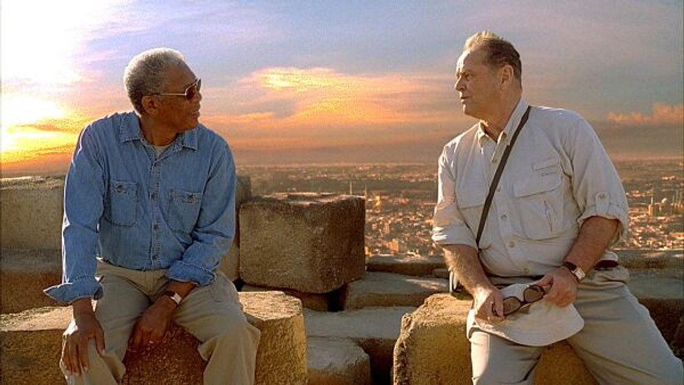 Morgan Freeman y Jack Nicholson en Ahora o Nunca
