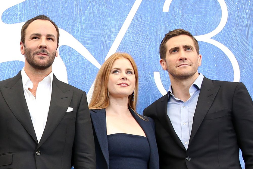 Jake Gyllenhaal, Amy Adams y Tom Ford en Animales Nocturnos (Venecia (Septiembre 2016))