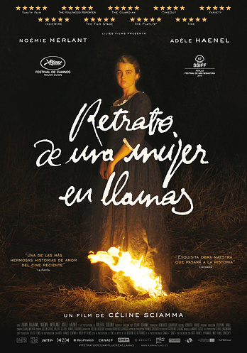 poster of content Retrato de una mujer en llamas