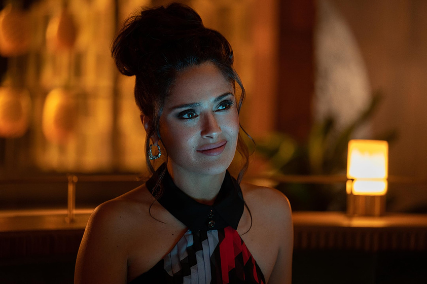 Salma Hayek en El Último Baile de Magic Mike