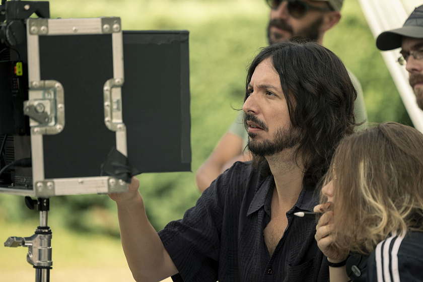Polo Menárguez en El Talento (Rodaje)