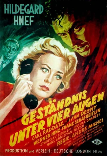 Poster de Confesión Ante Cuatro Ojos