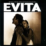 Carátula de la banda de sonido de Evita