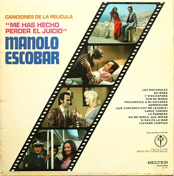 Carátula de la banda de sonido de Me Has Hecho Perder el Juicio