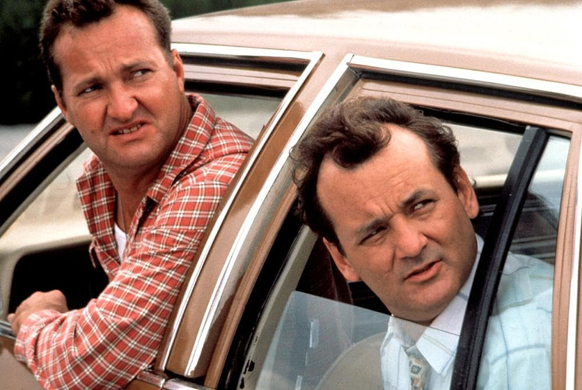 Bill Murray y Randy Quaid en con-la-poli-en-los-talones-1990