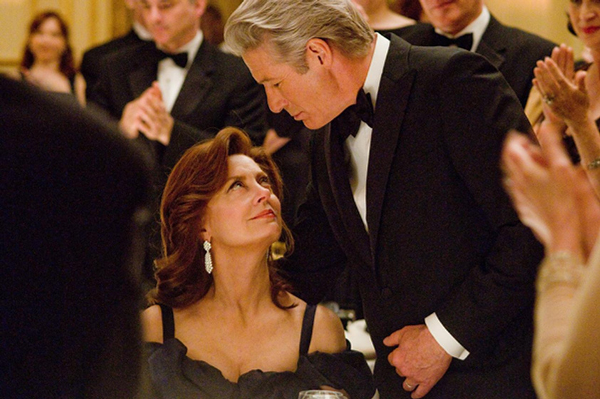 Susan Sarandon y Richard Gere en El Fraude