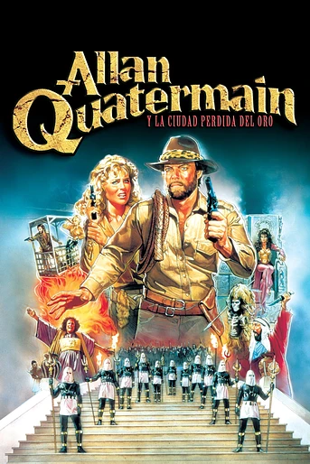 Poster de Allan Quatermain y La Ciudad Perdida del Oro