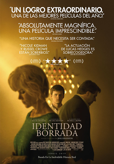 Imagen de Identidad Borrada (Cartel español)