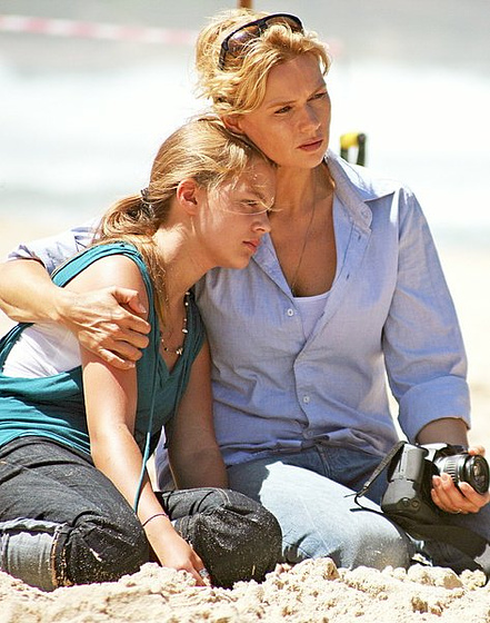 Veronica Ferres y Alicia von Rittberg en El Secreto de las Ballenas