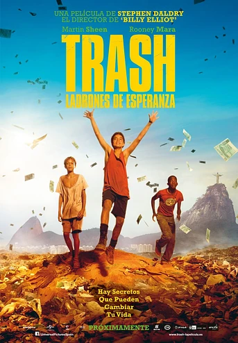 Poster de Trash. Ladrones de esperanza