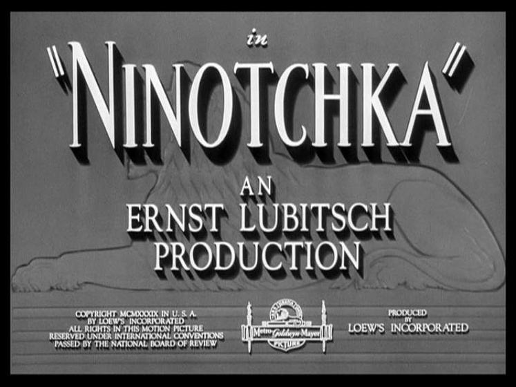 Imagen de Ninotchka (Títulos de crédito)
