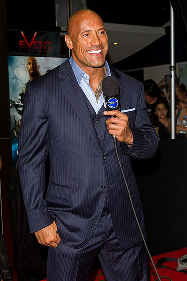 Dwayne Johnson en G.I. Joe: La Venganza (Premiere en Siydney. Marzo 2013)