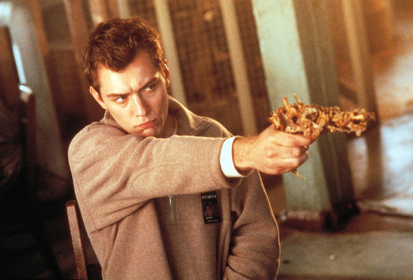 Jude Law en eXistenZ