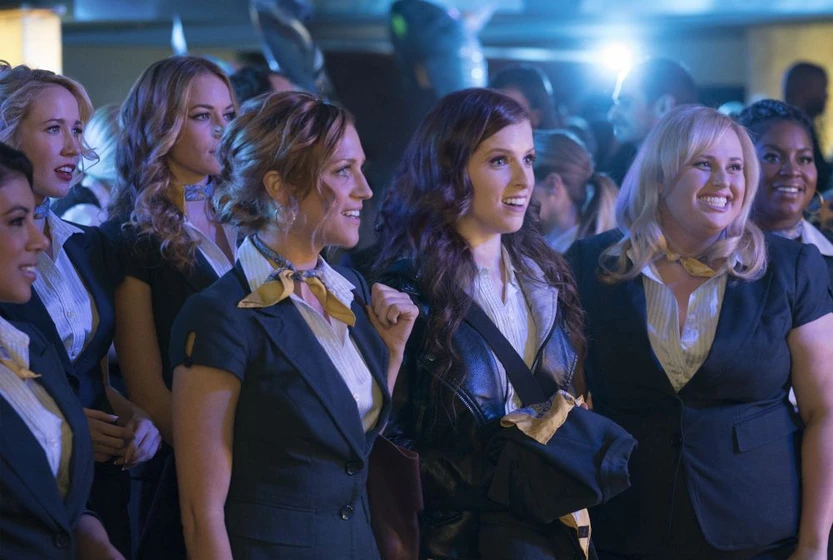 Anna Kendrick, Anna Camp, Rebel Wilson, Chrissie Fit y Ruby Rose en dando-la-nota-3