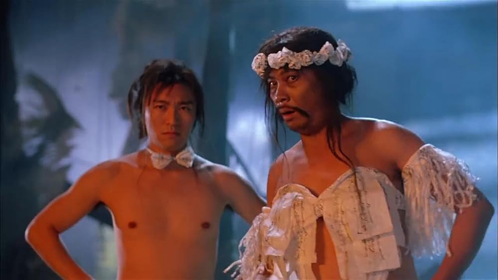 Stephen Chow y Man-Tat Ng en a-chinese-odyssey-part-one-pandora-s-box