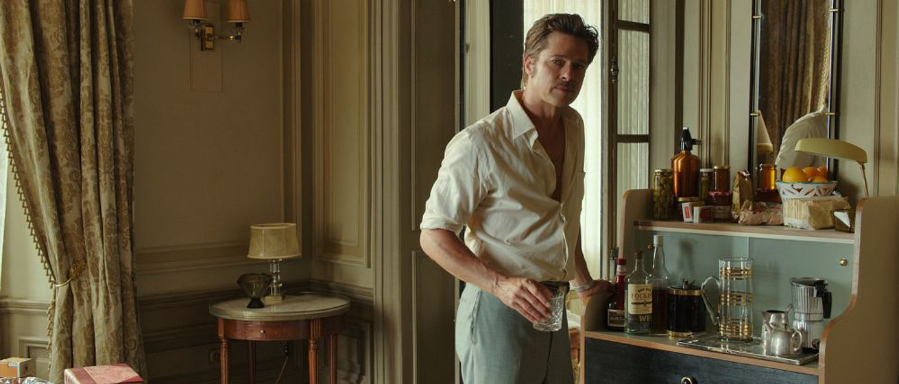Brad Pitt en Frente al Mar