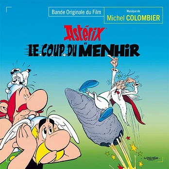 Carátula de la banda de sonido de Astérix y el golpe de menhir