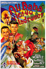 poster of movie Alí Babá y los Cuarenta Ladrones (1944)