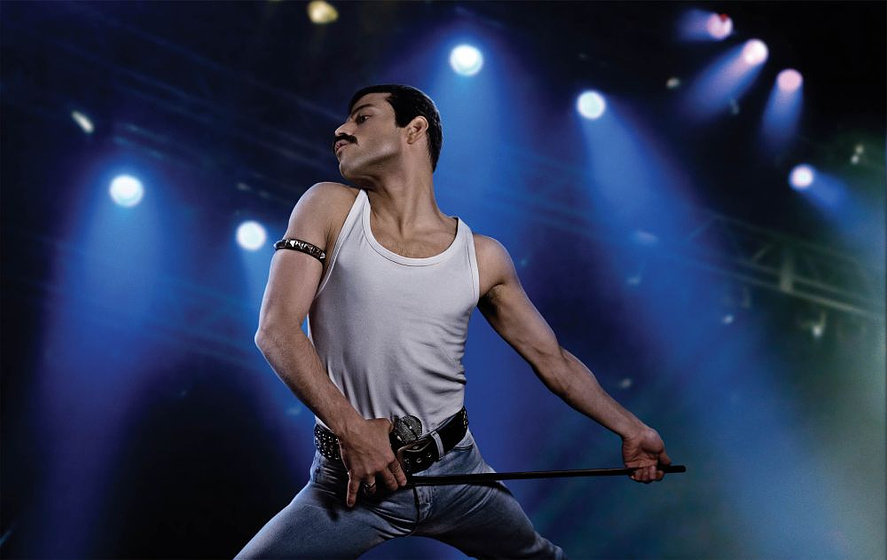 Rami Malek en Bohemian Rhapsody