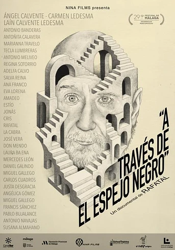 Poster de A Través del Espejo negro