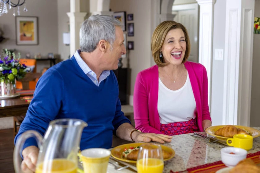 Garwin Sanford y Brenda Strong en amor-por-casualidad