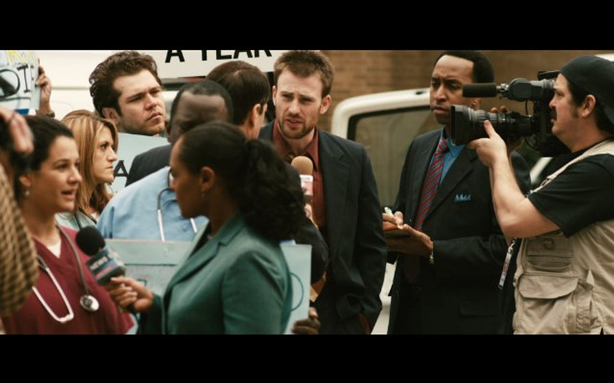 Chris Evans en Puncture
