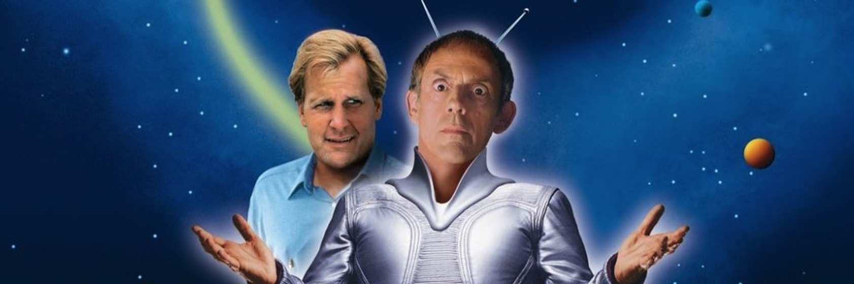 Jeff Daniels y Christopher Lloyd [I] en Mi Marciano Favorito