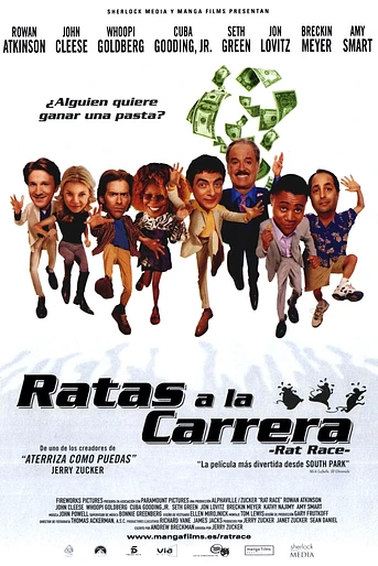 Poster de Ratas a la Carrera