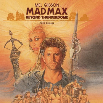Carátula de la banda de sonido de Mad Max: Más allá de la Cúpula del Trueno
