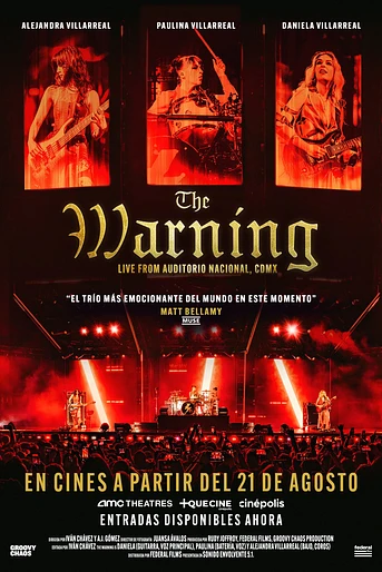 Poster de The Warning Live from Auditorio Nacional, CDMX